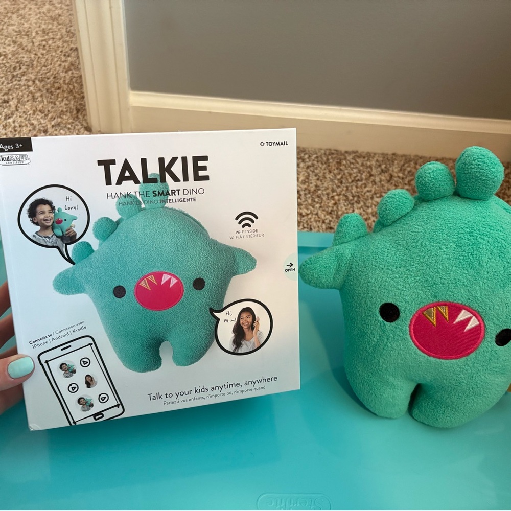 Talkie Hank the Smart Dino Plush Toy - Green